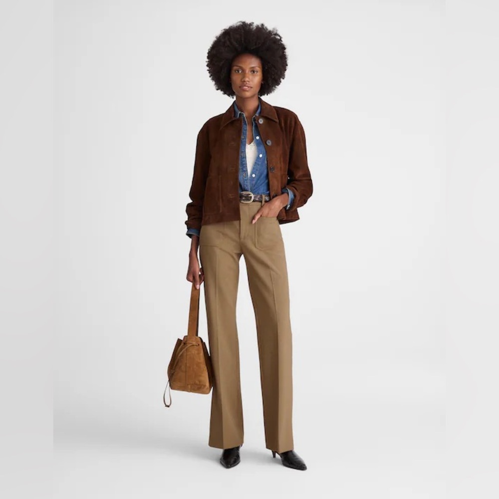 High Rise Bootcut Trouser
